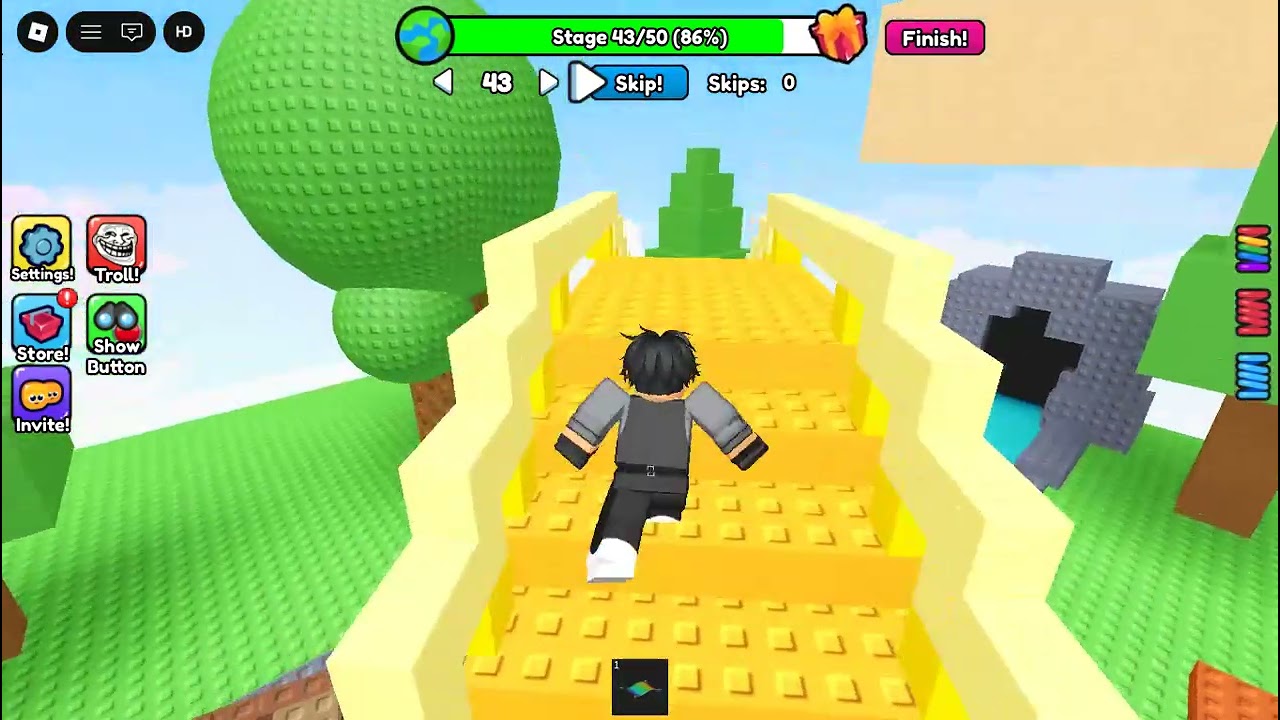 roblox find the button the end