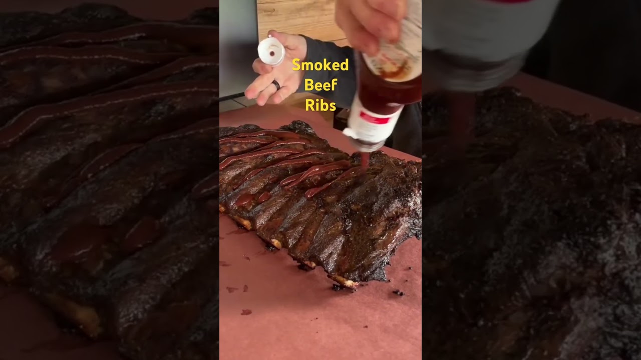 Smoked Beef Ribs  