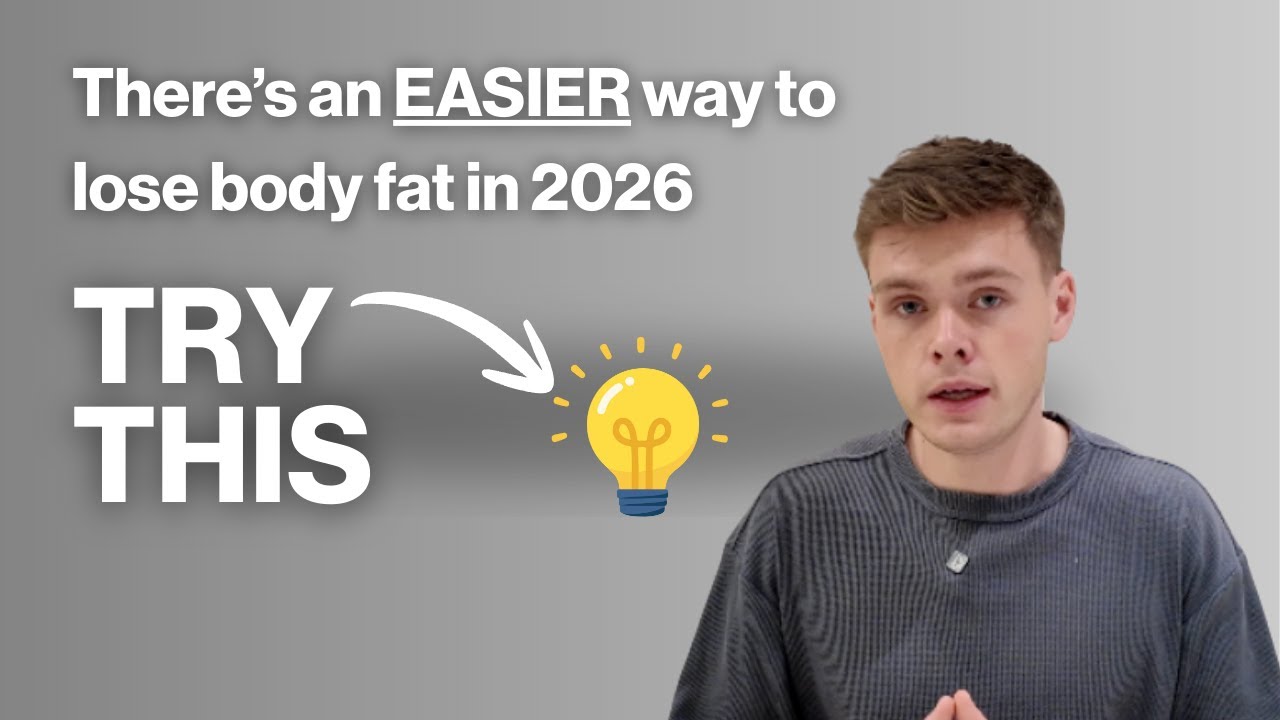 an easier way to lose body fat in 2026 (that I bet you haven't tried yet)