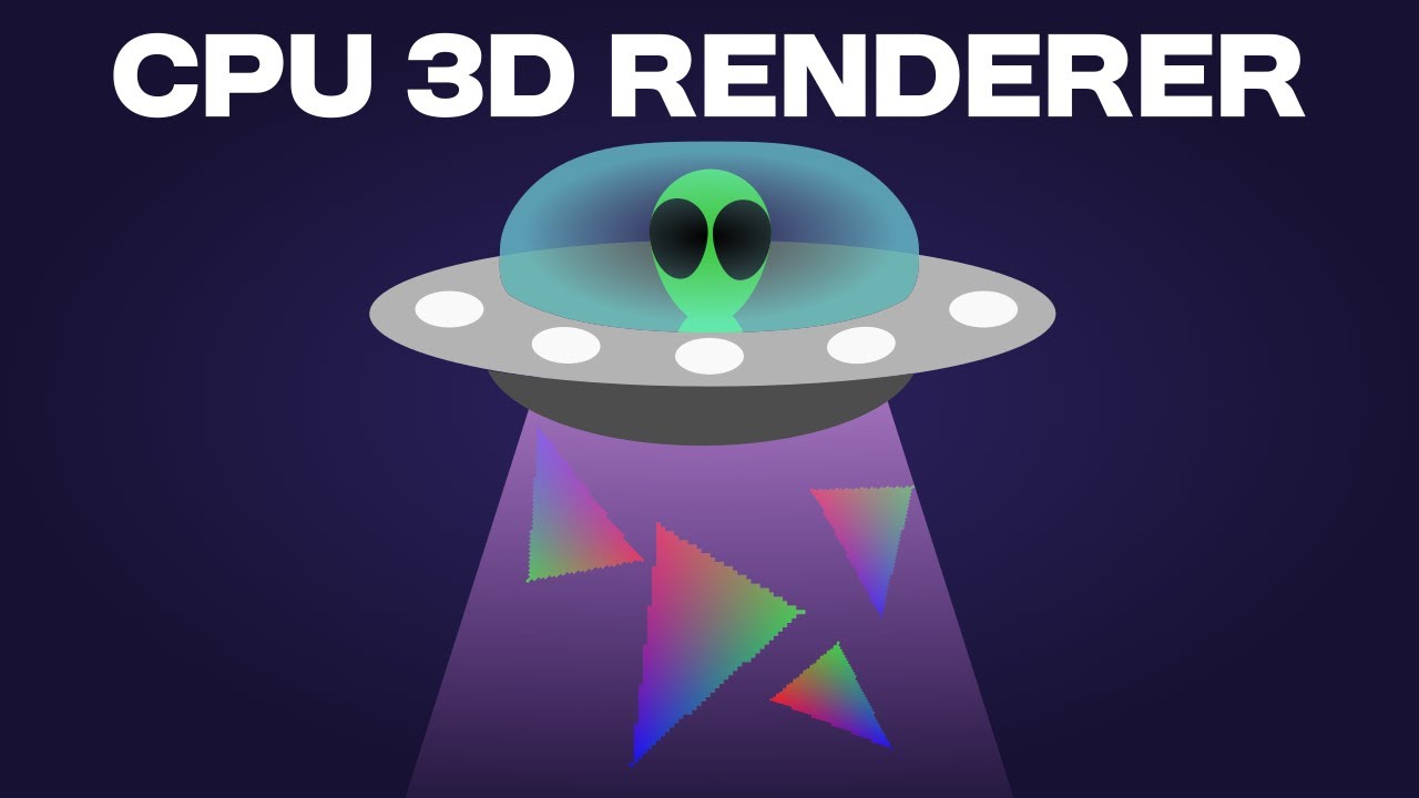 Многопоточный 3D-рендерер на CPU на языке C