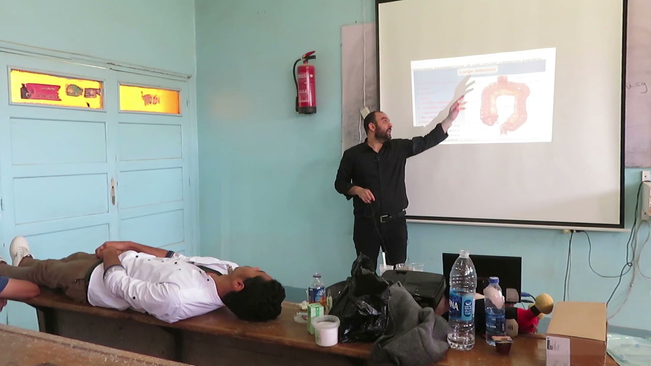 عملى  اشعه بالباريوم على الأمعاء الدقيقة والأمعاء الغليظهBarium meal follow through And Barium enema