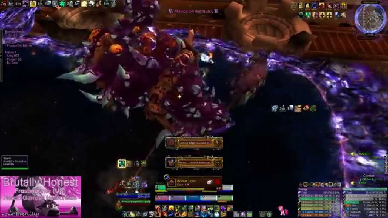 Brutally Honest - Heroic Garrosh Hellscream - Elemental Shaman POV