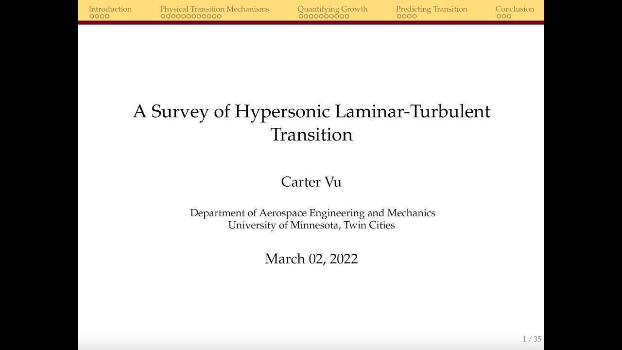 A Survey of Hypersonic Laminar-Turbulent Transition