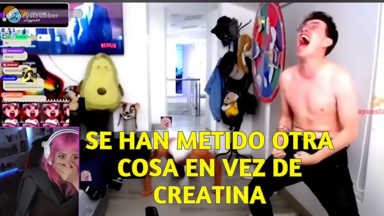 EMETSUKI REACCIONA A GLOGLO Y BUTI CONSUMIENDO CREATINA (COMPLETO)