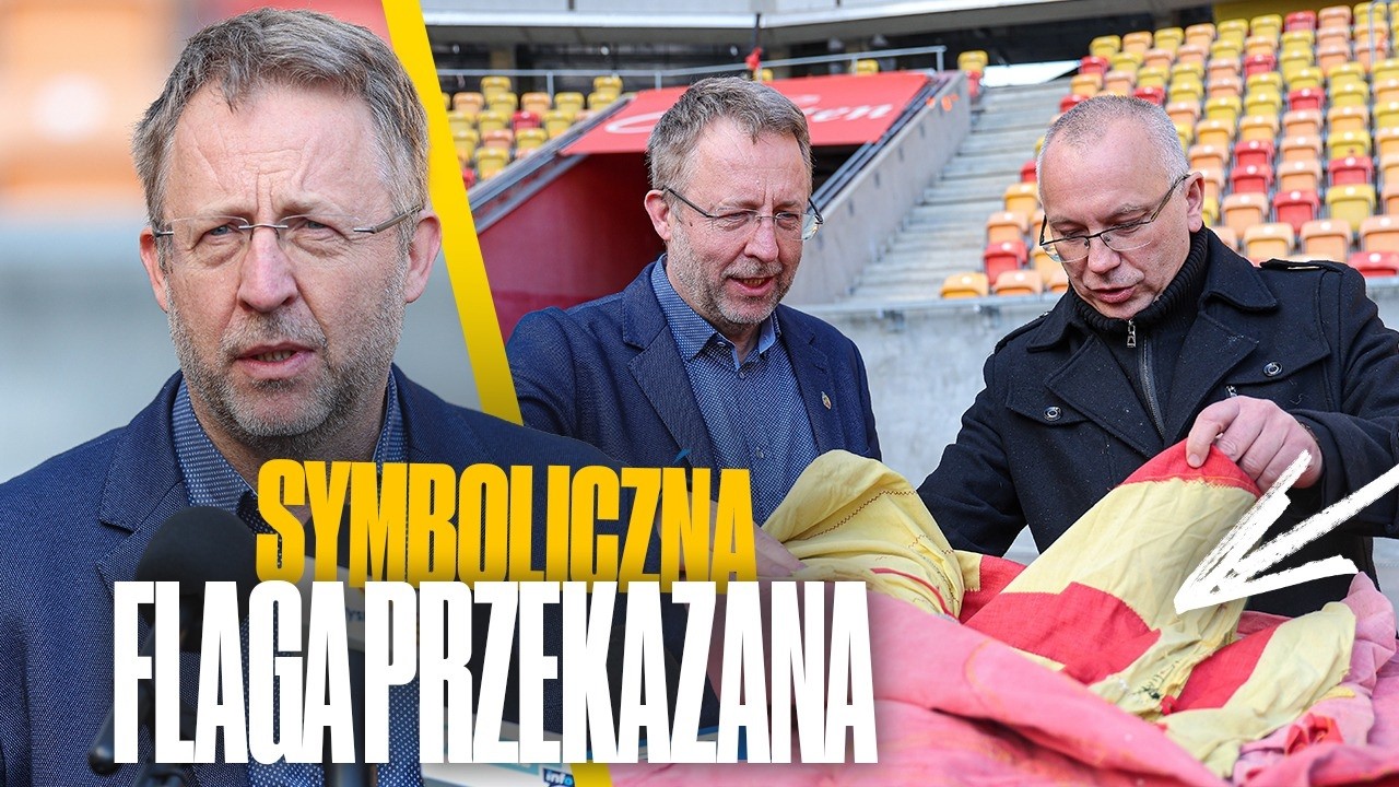 PRZEKAZANIE HISTORYCZNEJ FLAGI ULTRY DO GALERII BIAŁOSTOCKIEGO SPORTU - KONFERENCJA