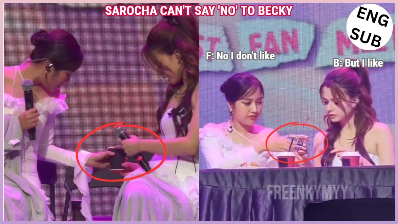 [FreenBecky] FREEN TAKING CARE OF BECKY During their Fan meet in Singapore