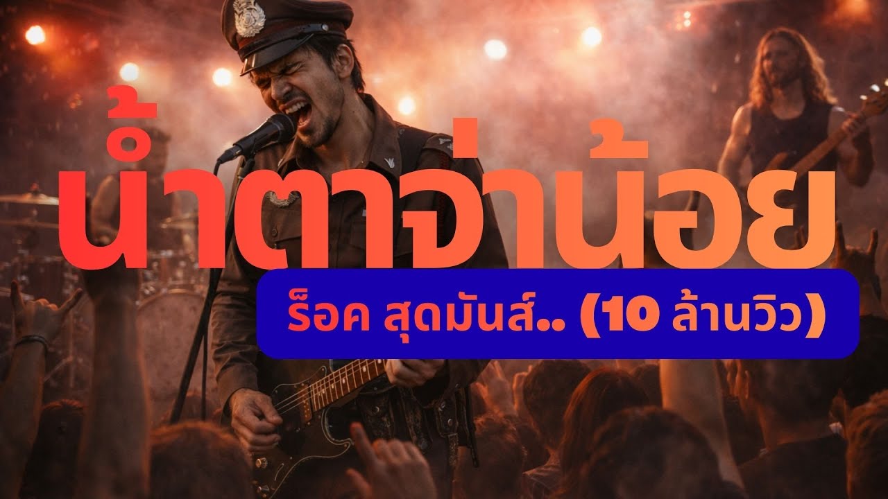 น้ําตาจ่าน้อย - ROCK COVER | เจ็บกว่าถูกยิง | ต้นฉบับ. ลูกแพร อุไรพร