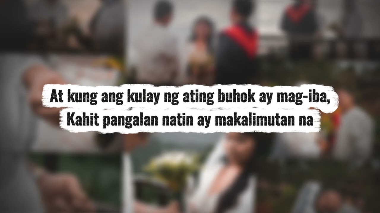 Pangako ko'y tutuparin | Lyrics & Audio | RonnOriginals