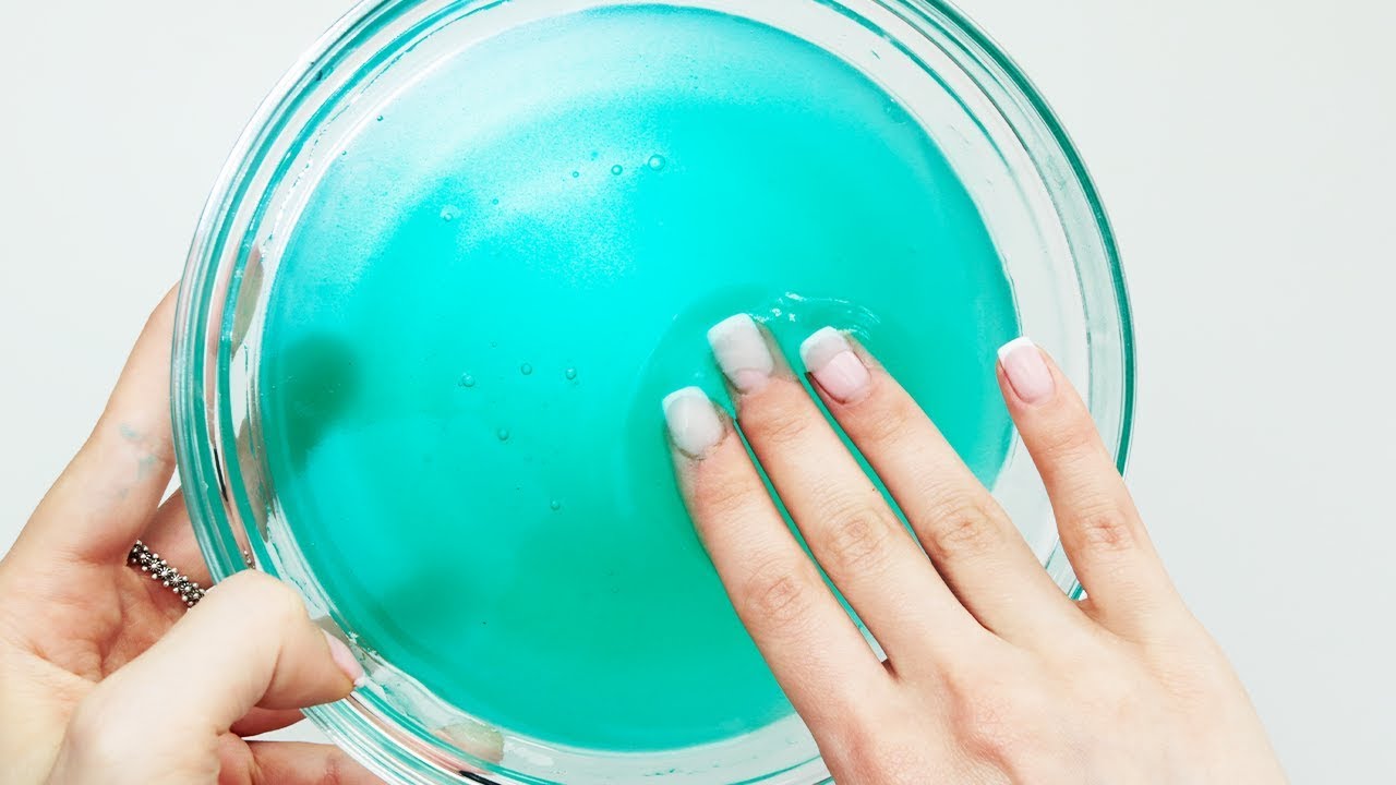 COME FARE LO SLIME CHE SEMBRA ACQUA! SENZA COLLA SUPER JIGGLY!! ASMR ANITA STORIES