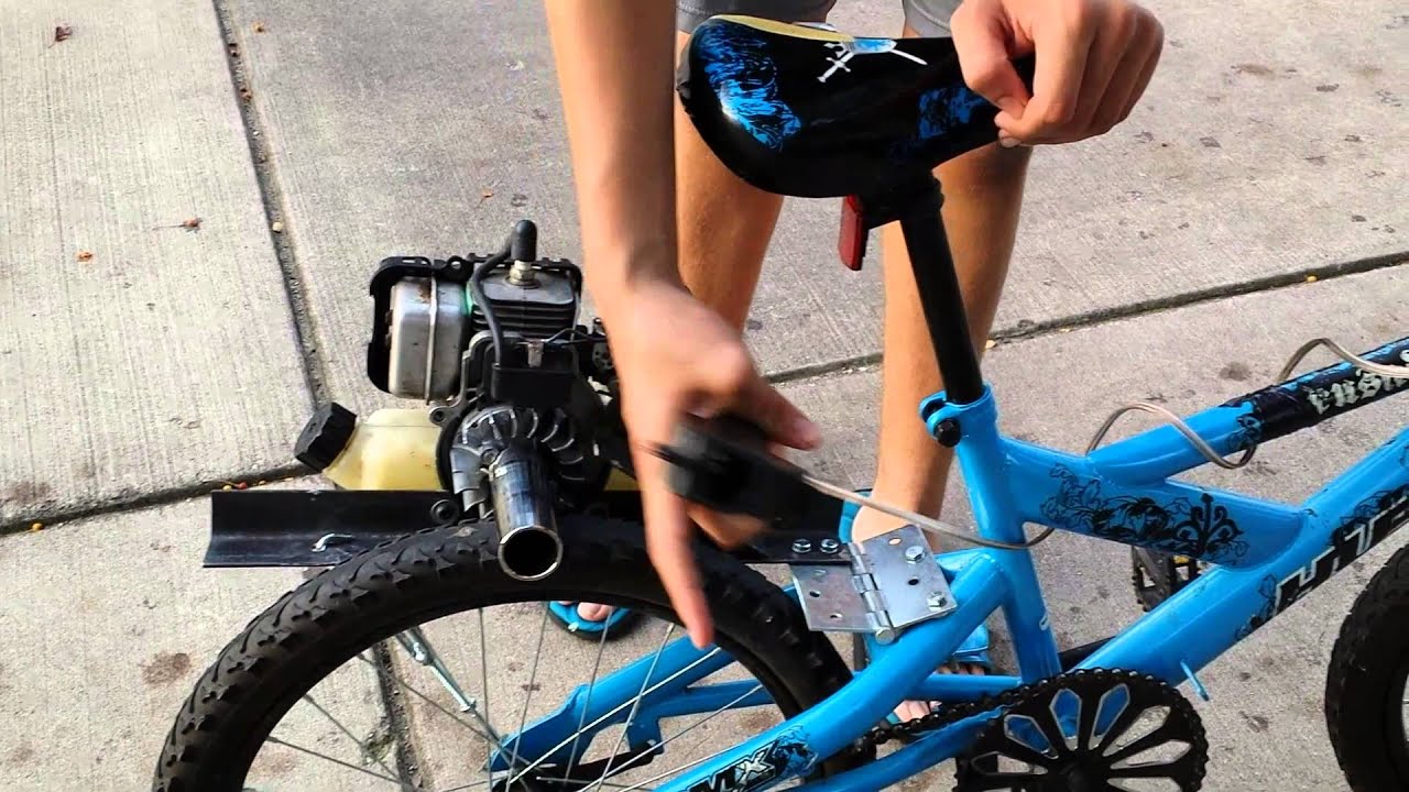 Alec's New Motorized Bike