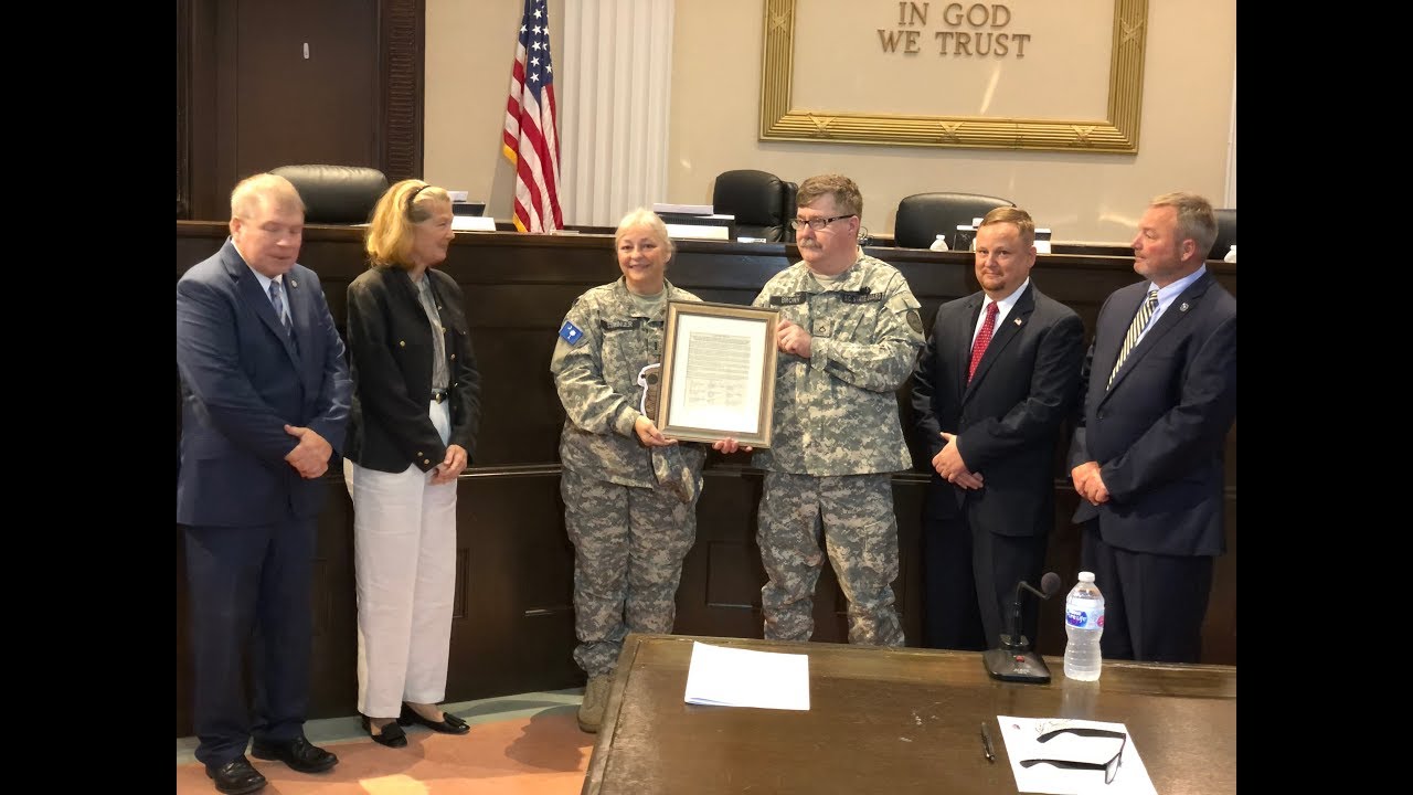SC State Guard Recognized for their Service