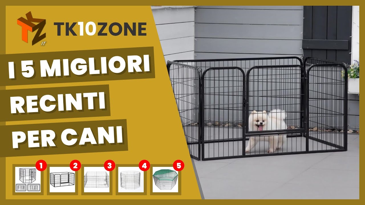 I 5 migliori recinti per cani