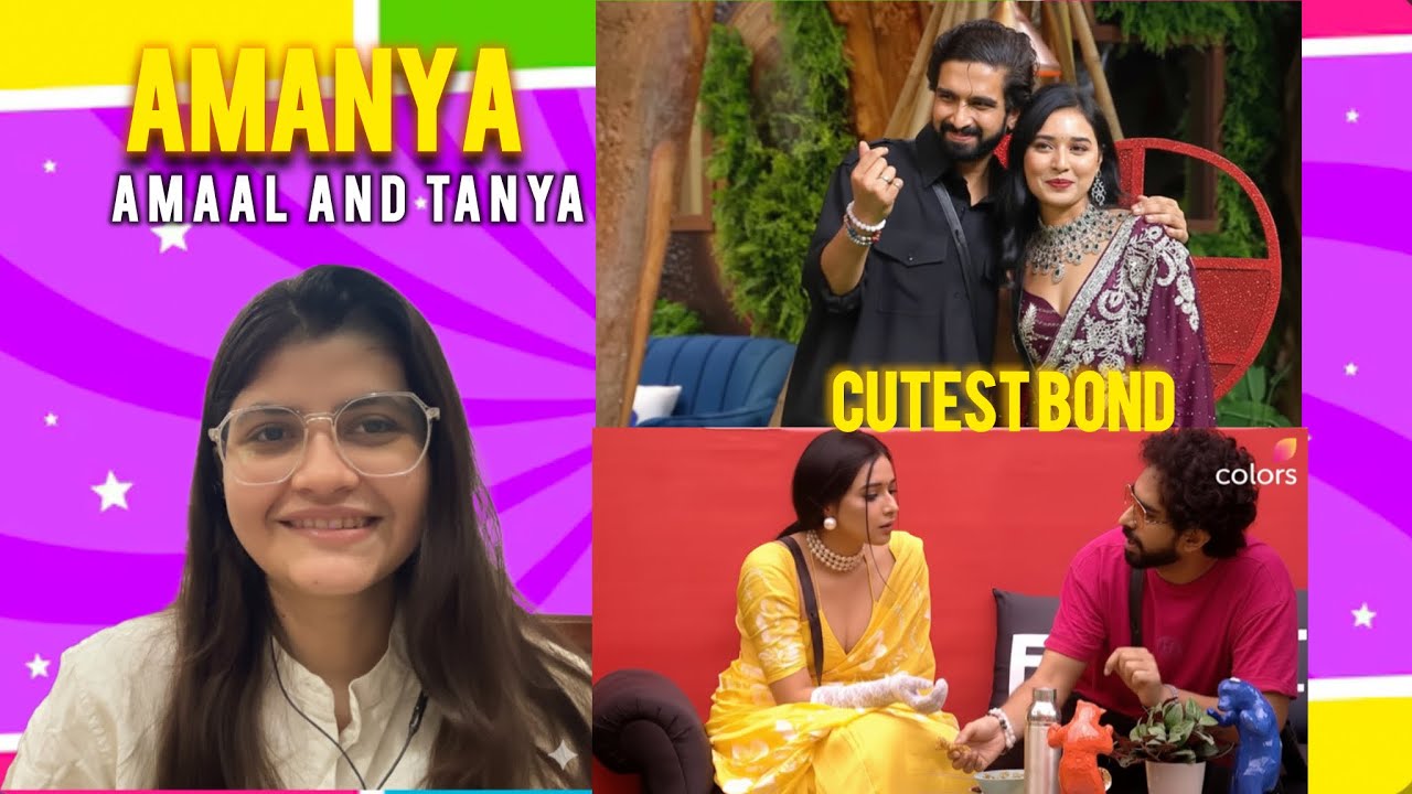 Amaal Malik and Tanya Mittal || Cute Moments || Bigg Boss 19 || Amanya|| 