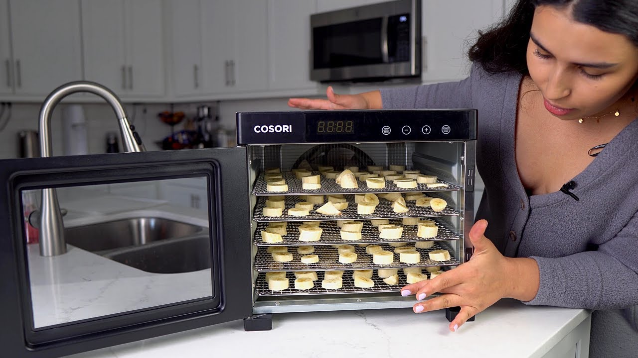 COSORI FOOD DEHYDRATOR (  HOW TO DEHYDRATE BANANAS)