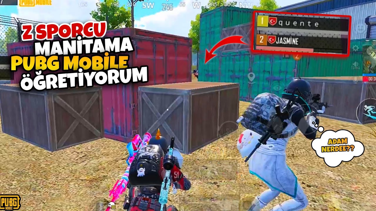 MANİTAYA PUBG &Ouml;ĞRETİYORUM G&Uuml;N 1 / Z SPORCU ADAYI - PUBG Mobile