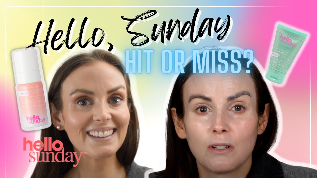 Hello, Sunday Sunscreens | testing every sunscreen they make 😳☀️🕶