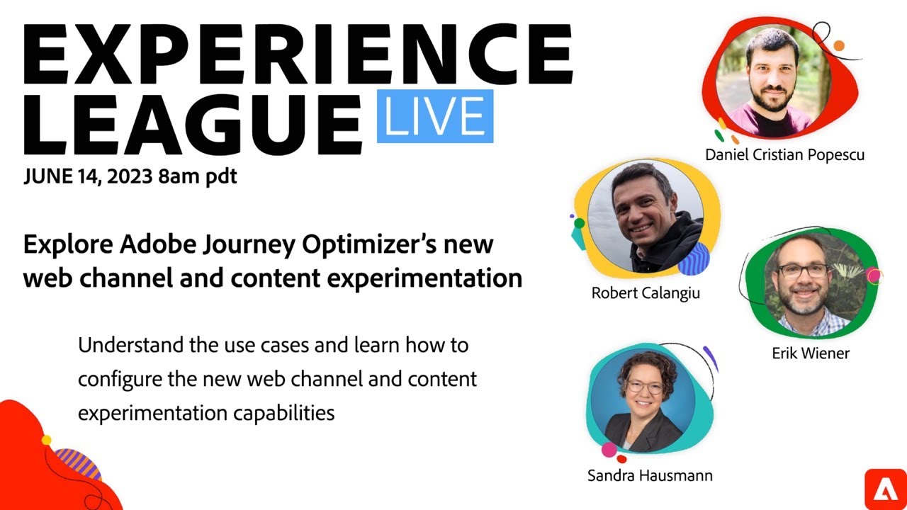 Explore the future of Adobe Journey Optimizer with the web channel and content experimentation