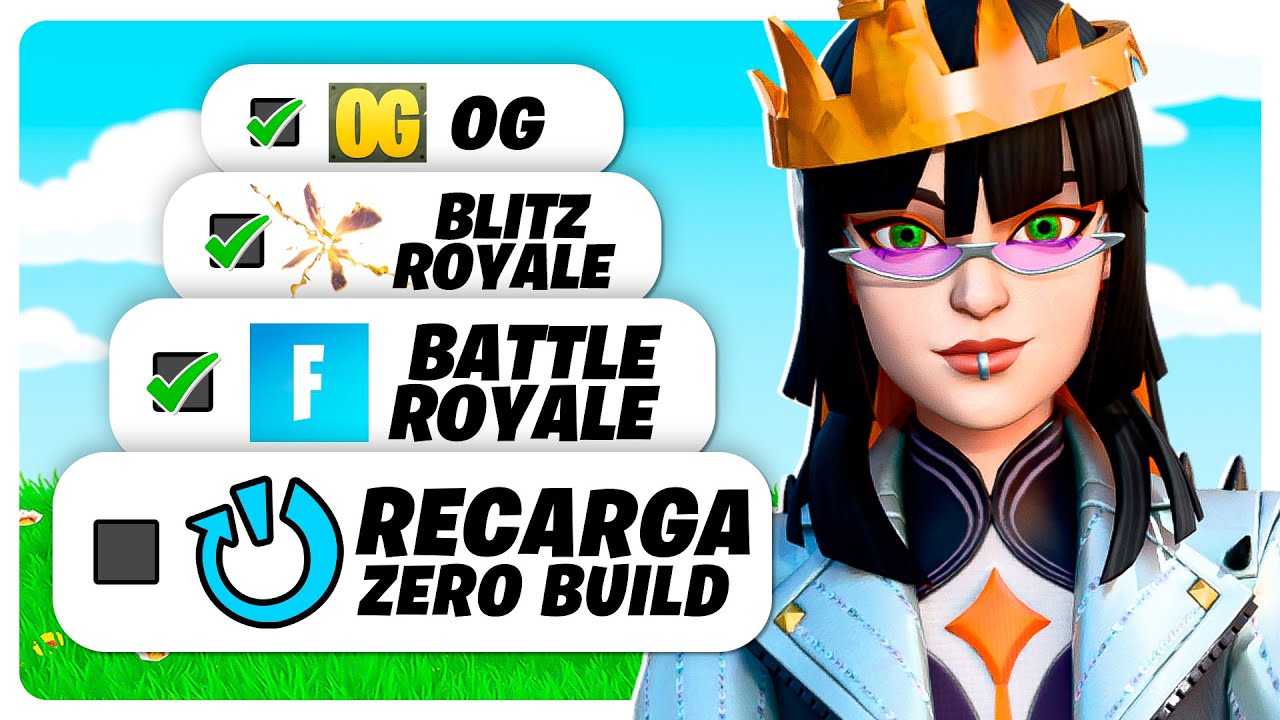Gané en TODOS los MODOS de Fortnite (Speedrun)