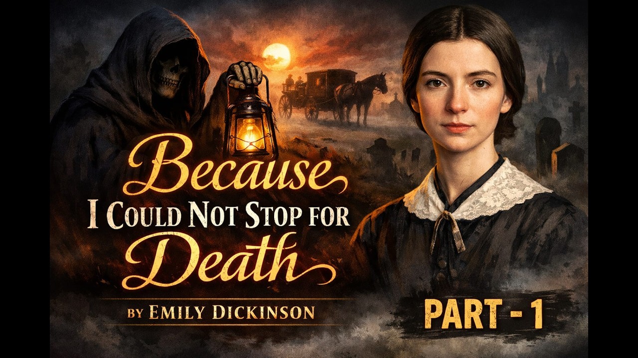 Because I Could not Stop for Death by Emily Dickinson | RPSC School Lecturer | KT Sir English |