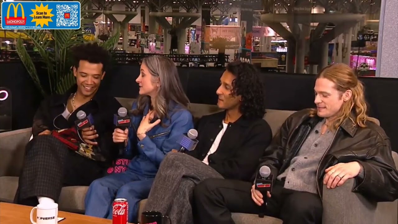 NYCC studio  | The Vampire Lestat cast Sam Reid, Assad Zaman and Jacob Anderson Interview