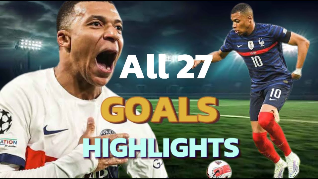 Kylian Mbapp&eacute; Top 27 Goals | Rare Finishes & Explosive Highlights