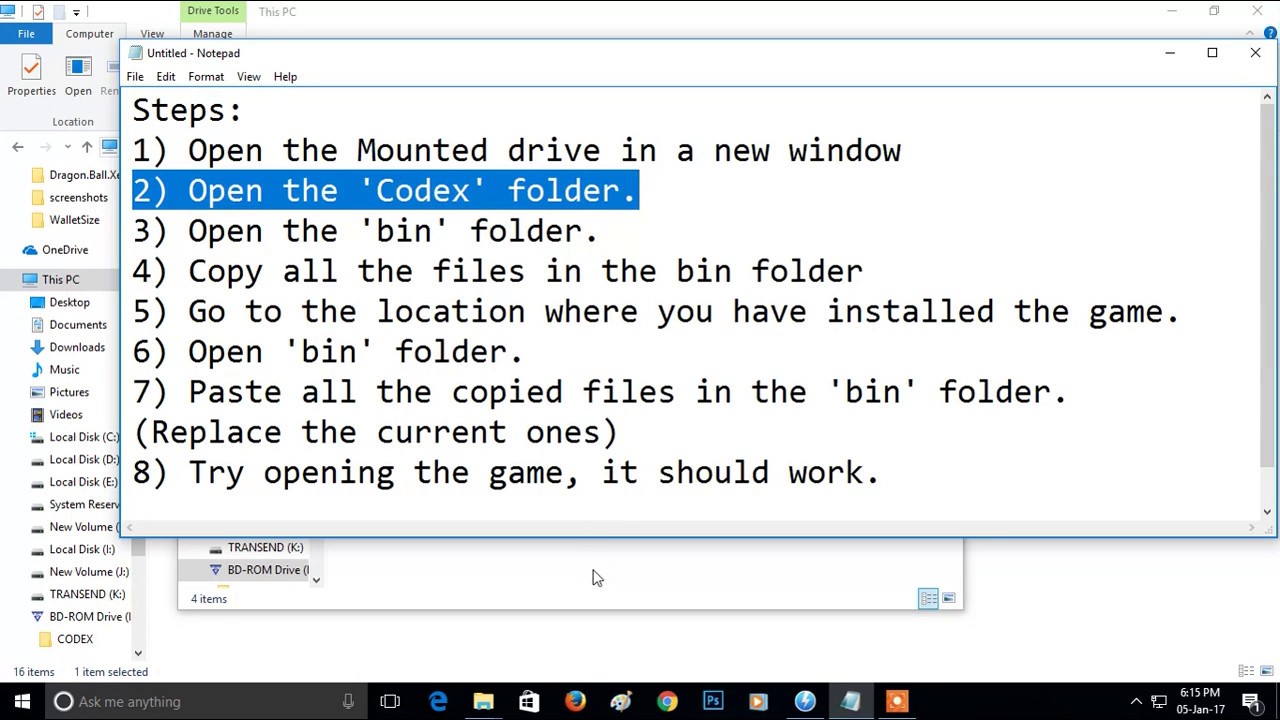 How to install the crack files
