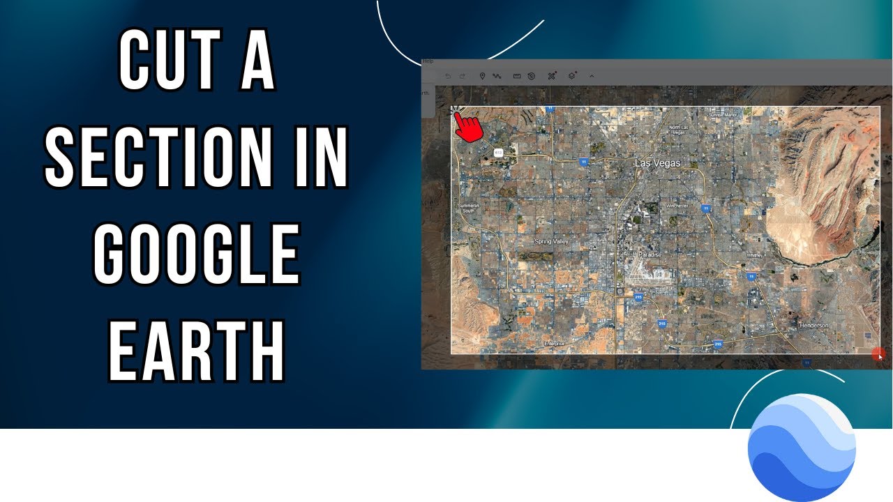 How To Cut Map From Google Earth | How To Cut A Section In Google Earth?