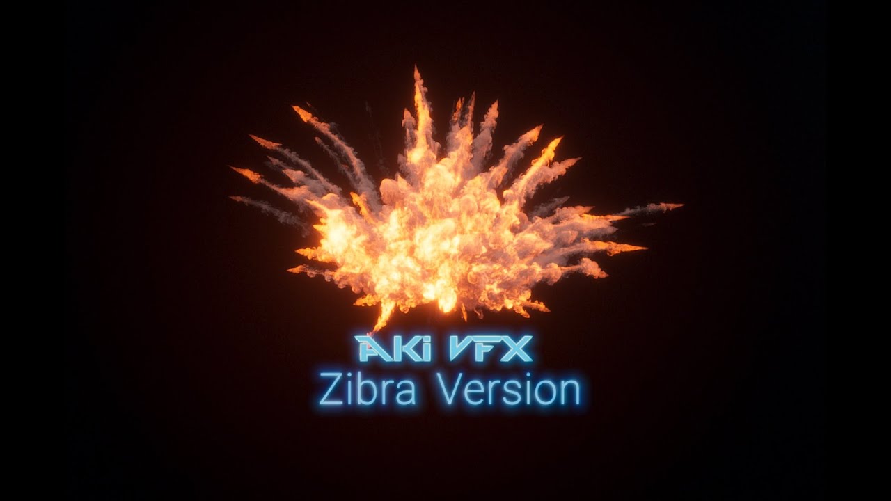 Realistic Aerial VDB Explosions for Cinematics | Reworked | ZibraVDB Version