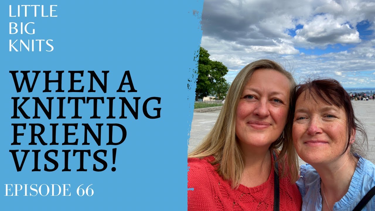 EPISODE 66 - When a Knitting Friend Visits! Also, Viviaia Shoes!