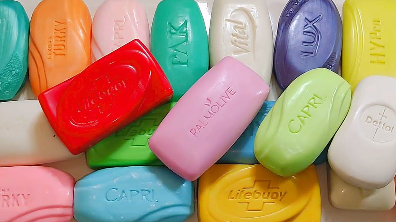 ASMR Unboxing Soap unwrapping Soap Relaxing Soap 