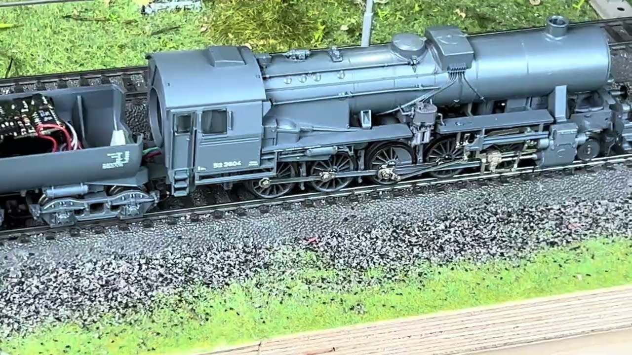 Märklin H0: Ebay BR 52 Nr. 3793, erster Test mit MM Decoder (MM == Motorola )