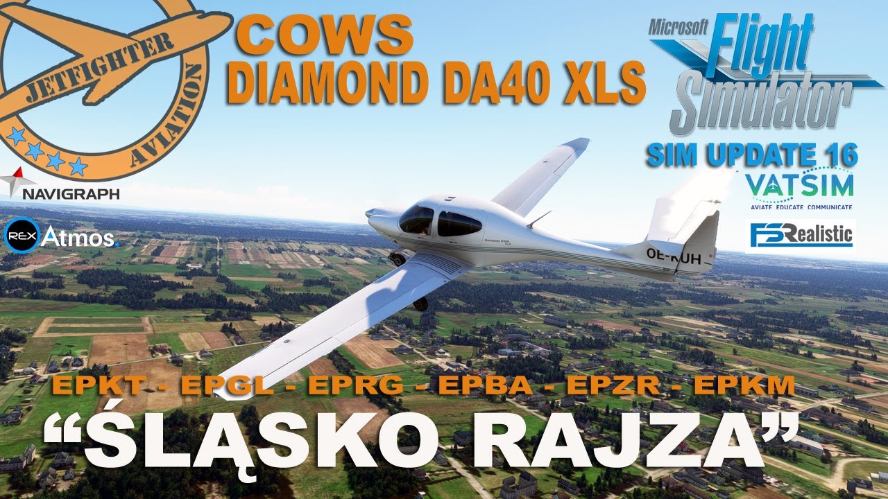 [🔴MSFS 2020]❗SIM UPDATE 16❗ CZY MSFS2020 WYGLĄDA LEPIEJ❗SPRAWDŻMY W LOCIE VFR NAD ŚLĄSKIEM❗🔈 VATSIM🔈