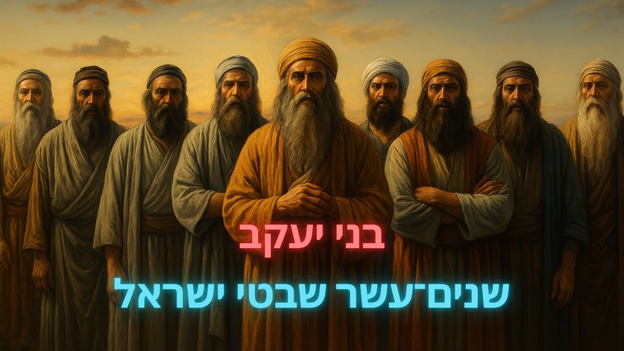 ההיסטוריה המלאה של שנים־עשר שבטי ישראל – סיפורו של העם הנבחר של אלוהים | מסעות מקראיים📖🙏