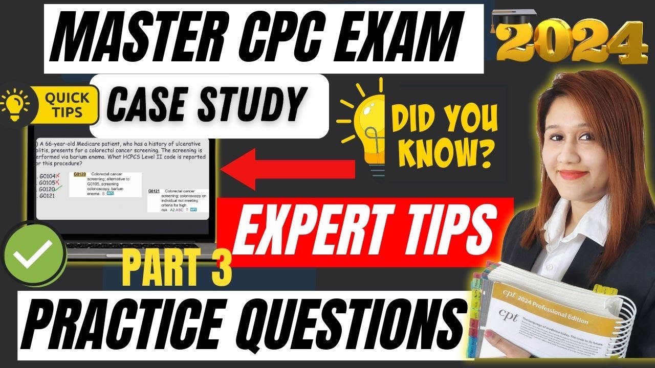 Case Study Practice Questions for CPC Exam | Medical Coding