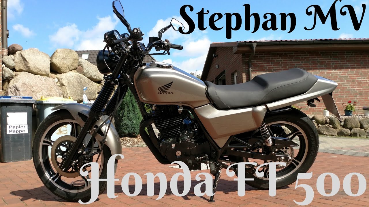Honda FT 500 Ascot - Umbau - Tuning - Restauration - Neuaufbau - Restoration - Rebuild