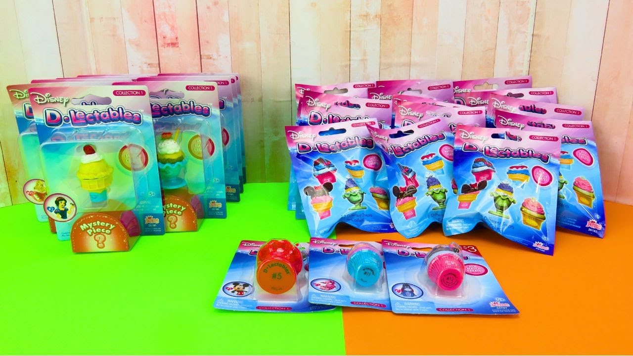 Unboxing and Review Disney D Lectables Adult Collection