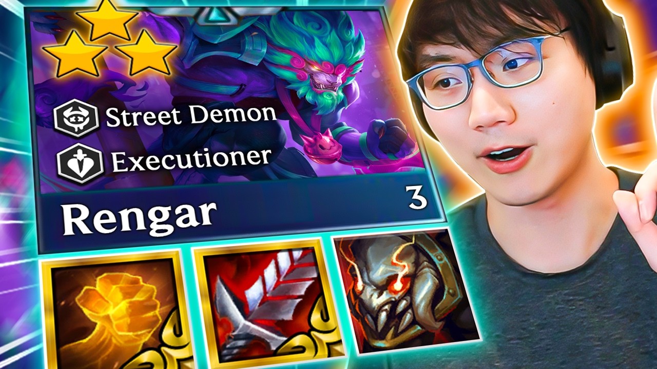 Double Radiant Lifesteal Rengar 3 (Unkillable)