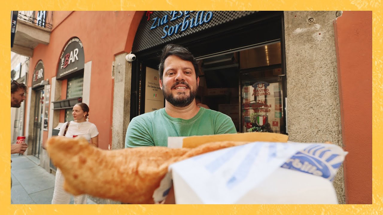 A ITÁLIA 🇮🇹 NÃO É O QUE DIZEM | Provando comidas em Milão, a cidade do luxo