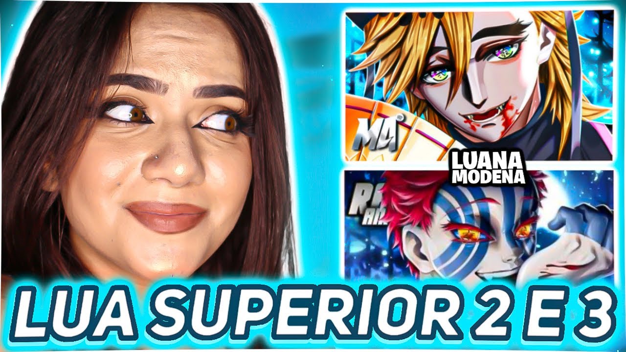 RAP DO DOUMA - LUA SUPERIOR 2 (M4rkim) E RAP DO AKAZA - LUA SUPERIOR 3 (AniRap) | REACT