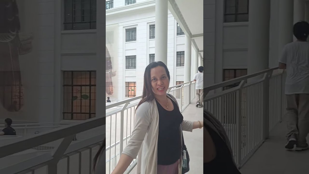 Walking  tour in museum Manila Philippines 