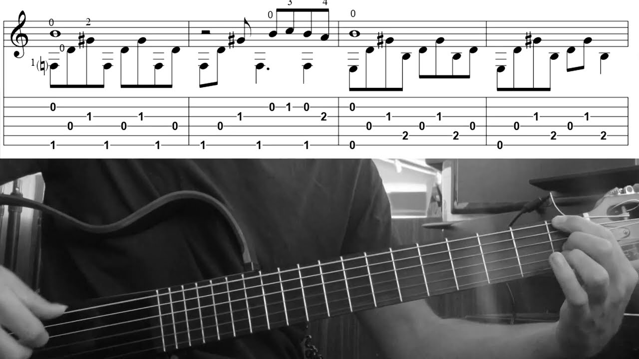 Libertango - Guitar Solo (Score & TAB) | Alejandro Marin
