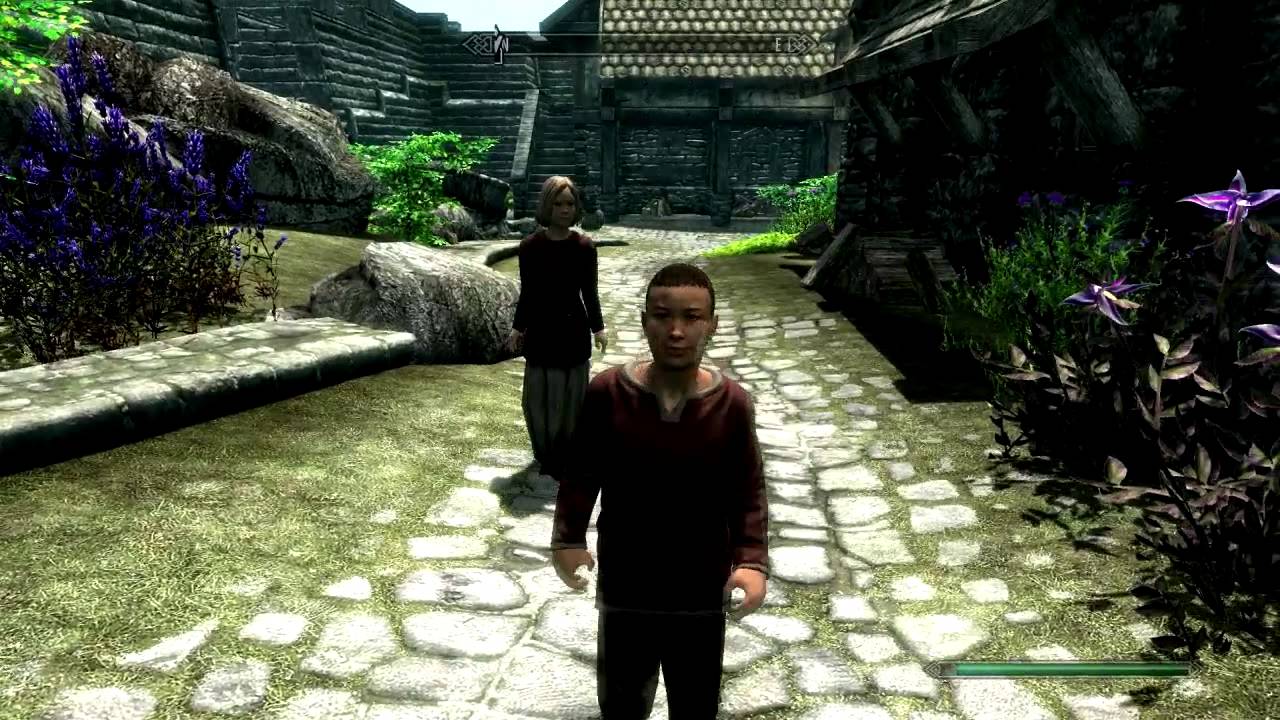 The Dovahkiin is great with kids