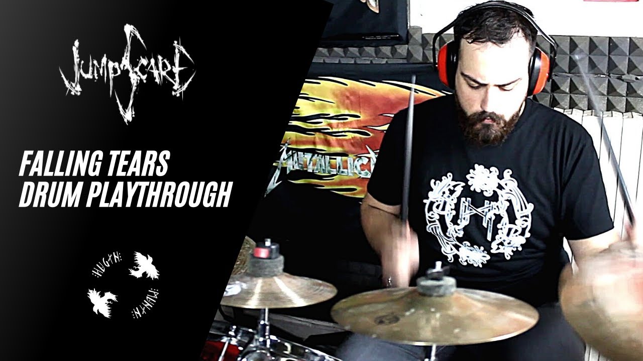 JUMPSCARE - Falling Tears (Drum Playthrough) | Melodic Death Metal 2022