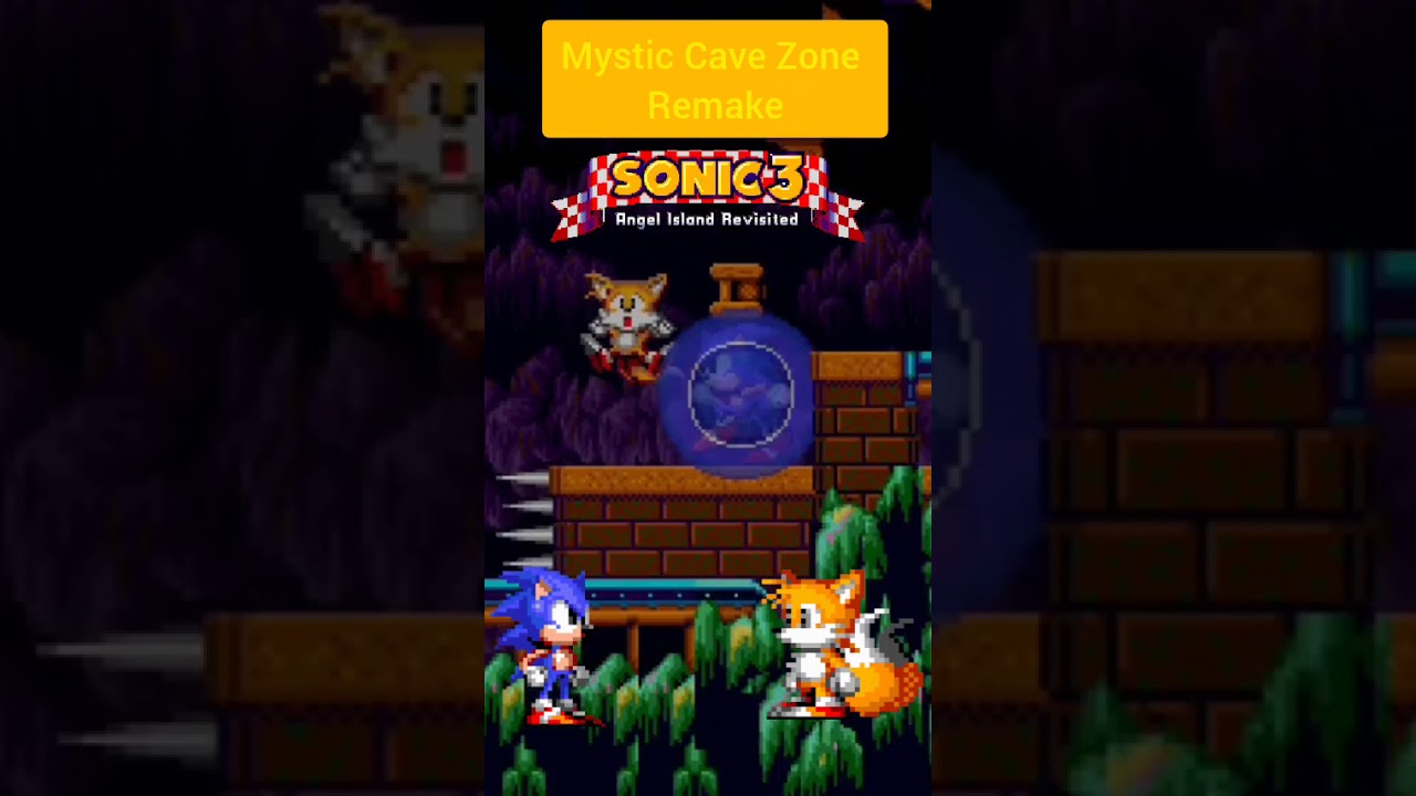 Sonic 3 A.I.R - Mystic Cave Zone (First Demo) (all modes) (shorts version) (фулл на канале)