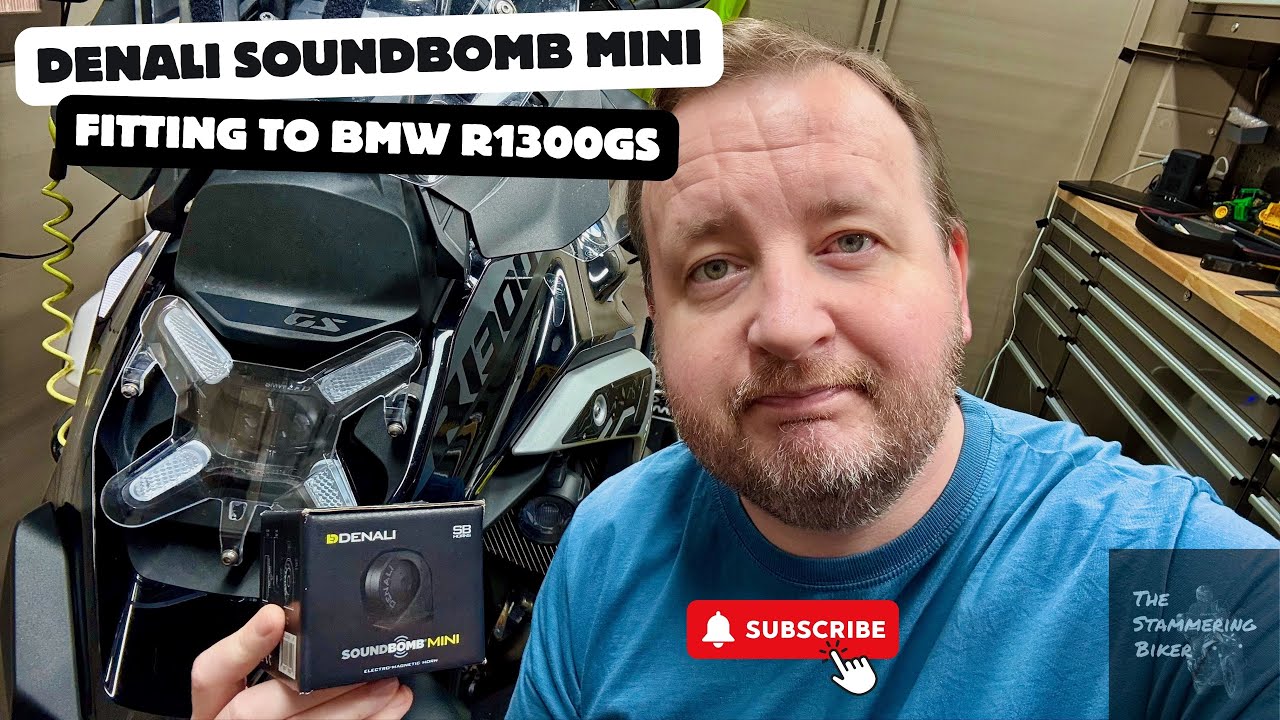 Denali SoundBomb Mini против OEM на BMW R1300GS — стоит ли обновляться?