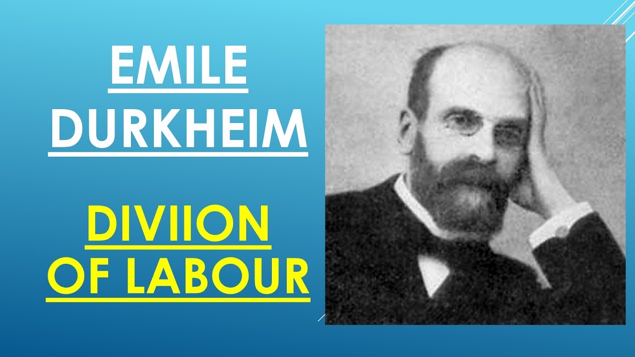 Sociology for UPSC : Durkheim - DIVISION OF LABOUR - Lecture 71