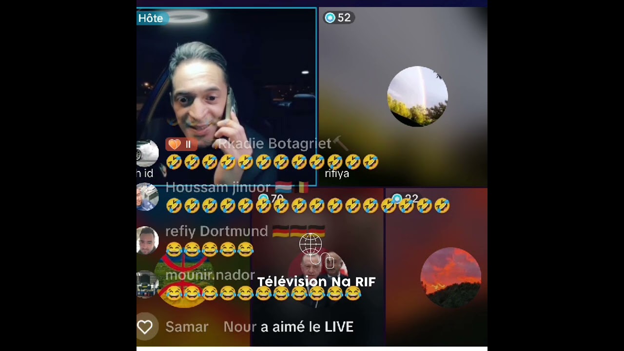 Télévision Na RIF Live Tik Tok AG fahid 🤣😅🤣