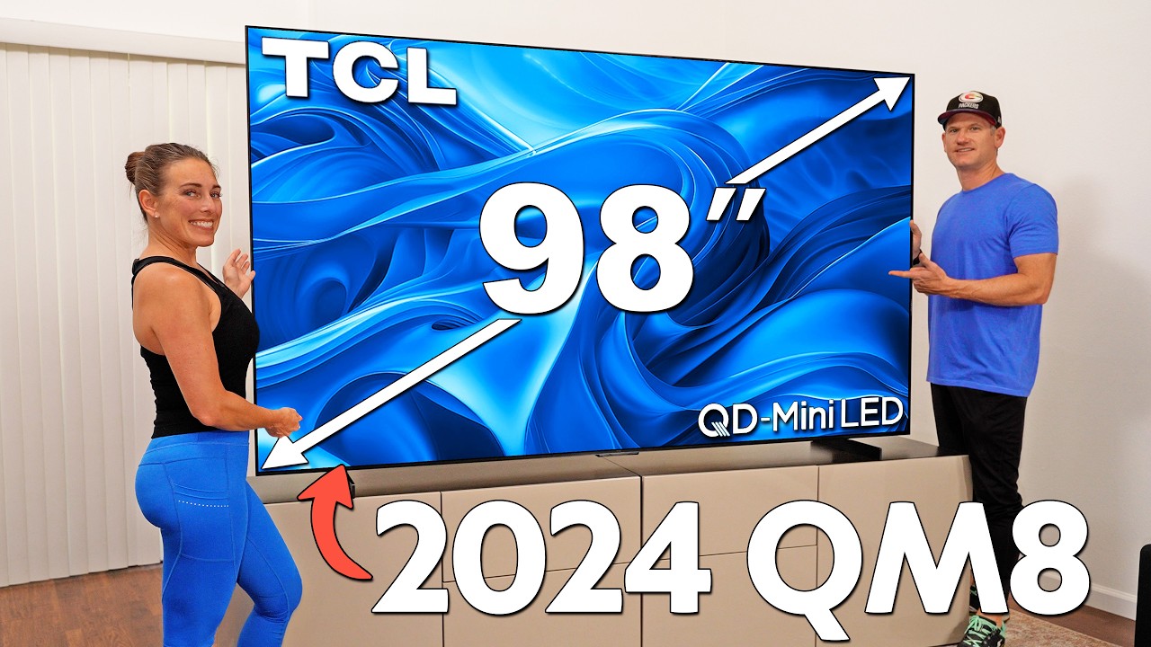 Мини-LED-телевизор Monster 98 дюймов TCL QM8