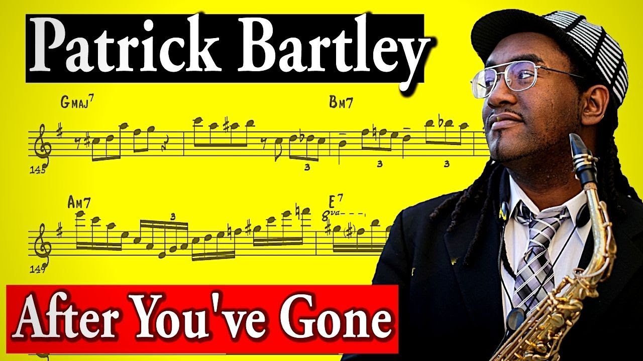 Patrick Bartley Transcription - After You've Gone (Live from Emmet Cohen w Bruce Harris)