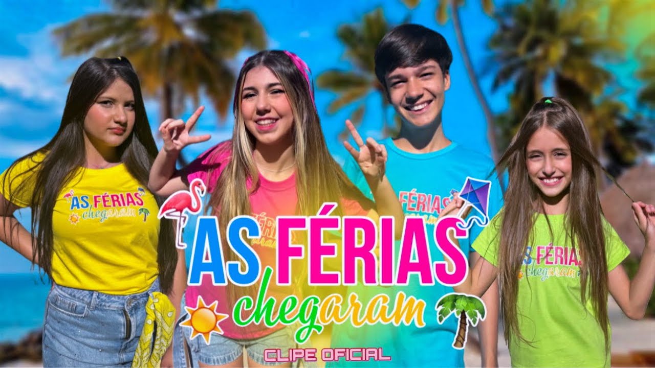AS F&Eacute;RIAS CHEGARAM - Mait&ecirc; Catunda, Gui Rodrigues, Lav&iacute;nia Joia e Thaylla Tupinamb&aacute; (clipe oficial)